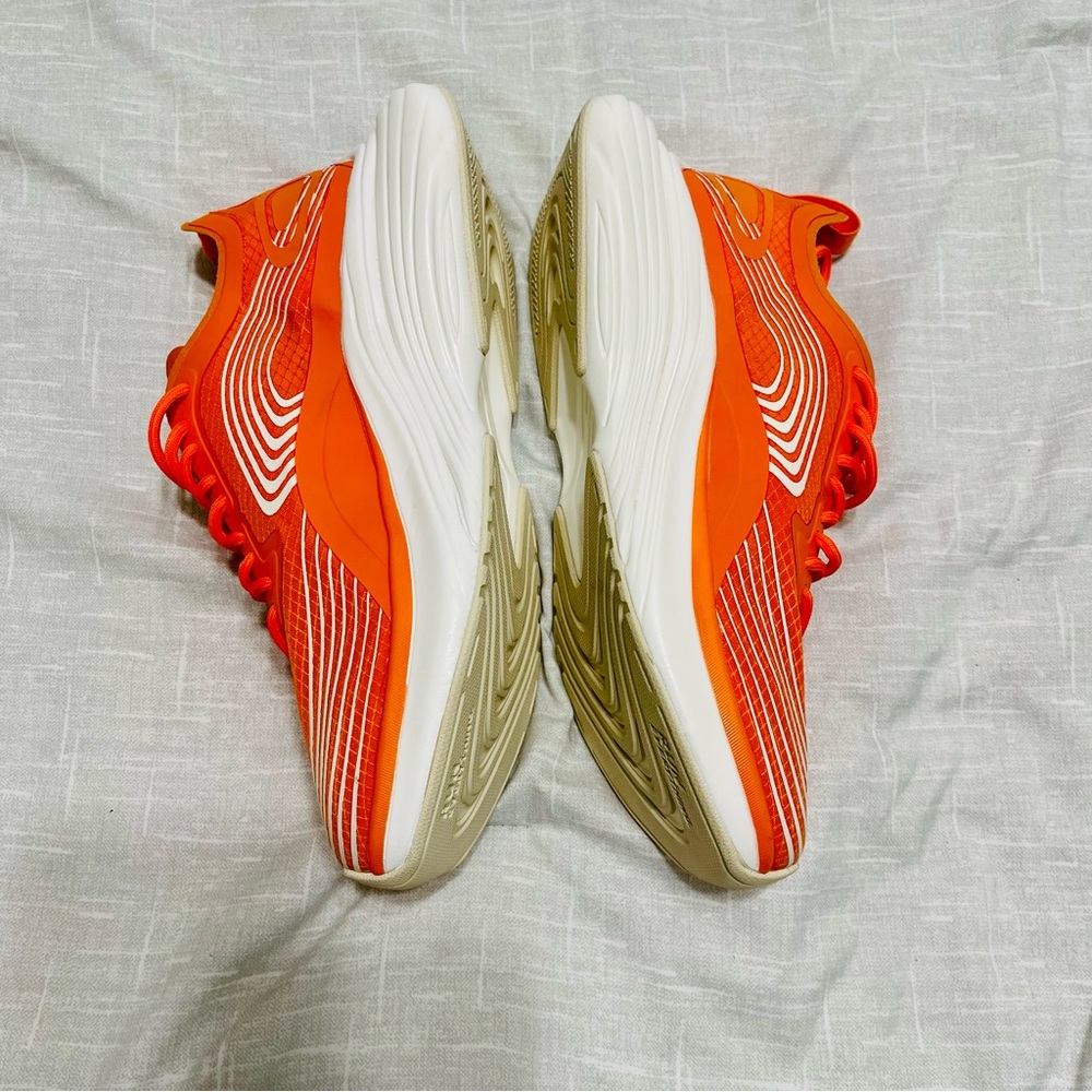 APL NWOB Orange/White Streamline Shoes 7.5/9 - Picture 9 of 12